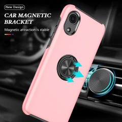 Magnetic car mount stand TPU silicon case for Samsung ring case for Samsung A03 Core