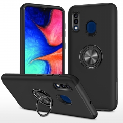 Phone Accessories Mobile Back Cover Cellphone Case for Samsung Galaxy A30 Case with Ring for Samsung Galaxy A20 Kickstand Phone Cases