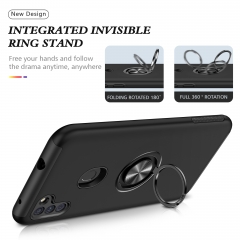 New Hidden Finger Ring case for Samsung Galaxy A11 invisible magneti bracket mobile phone case