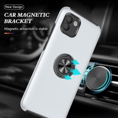 Hybrid finger ring holder kickstand mobile phone cover for Samsung Galaxy A03 Europe bumper case