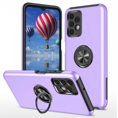 Wholesale 2 in 1 tpu pc Ring Magnetic Car Mount Kickstand Shockproof Phone Case for Samsung Galaxy A13 4G LET