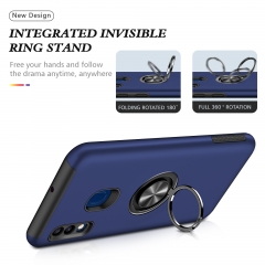 Anti Shock TPU PC Magnetic Ring Mobile Accessories Phone Case For Samsung Galaxy A20 A30 Smartphone Cover