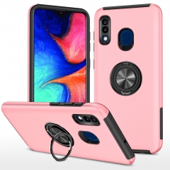 Phone Accessories Mobile Back Cover Cellphone Case for Samsung Galaxy A30 Case with Ring for Samsung Galaxy A20 Kickstand Phone Cases