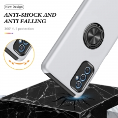 2in1 Shockproof Ring holder phone case For Samsung galaxy M52 5G armor magnet back cover