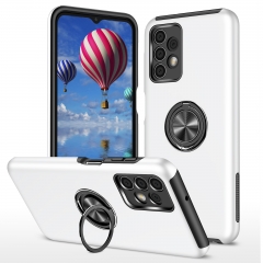 Wholesale 2 in 1 tpu pc Ring Magnetic Car Mount Kickstand Shockproof Phone Case for Samsung Galaxy A13 4G LET