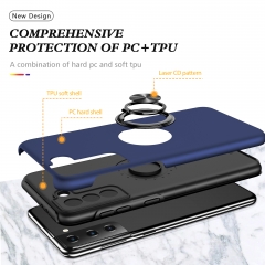 For Samsung Galaxy S30/S30 Pro Case Pc+Tpu Matte Car Magnetic Ring Stand Shockproof Cellphone Case Cover