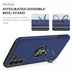 For Samsung Galaxy S30/S30 Pro Case Pc+Tpu Matte Car Magnetic Ring Stand Shockproof Cellphone Case Cover