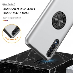 Soft TPU+PC Phone Case Cover With Car Magnetic Finger Ring Holder Stand For Samsung galaxy A30S A50S A50