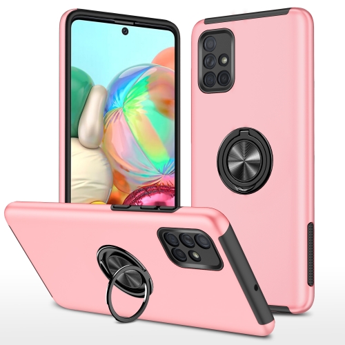 Amazons Hot Sale Shockproof Magnetic Ring Phone Cover For SAMSUNG GALAXY A71 4G Phone Cases with Stand Function