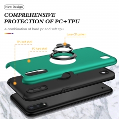 New Hidden Finger Ring case for Samsung A01 and Europe invisible magneti bracket mobile phone case