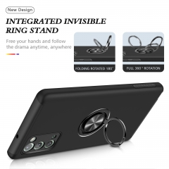 New Hidden Finger Ring case for Samsung Galaxy Note 20 invisible magneti bracket mobile phone case