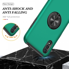 High quality finger armor anti fall cover mobile phone support case phone protection shell for Samsung Galaxy A01 and Europe