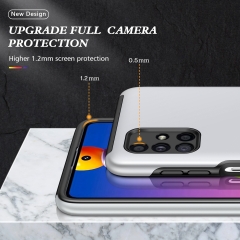 New design 360 degree full protective magnetic phone case for Samsung mobile phone cover for Samsung Galaxy M51