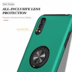 New Hidden Finger Ring case for Samsung A01 and Europe invisible magneti bracket mobile phone case