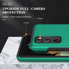 Shockproof Magnetic Car Mount Hide 360 Ring Finger Holder Armor Phone Case For Samsung S20 FE