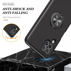 Tough Rugged Bumper Phone Case for Samsung Galaxy A22 4G Cover with Ring Holder