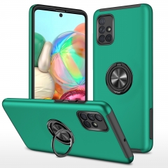 Amazons Hot Sale Shockproof Magnetic Ring Phone Cover For SAMSUNG GALAXY A71 4G Phone Cases with Stand Function