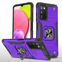 Full Body Protection Cell Phone Case With 360 Degree Rotating Holder For Samsung A03S US Shockproof Phone Case