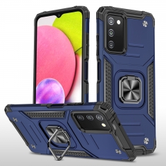 Full Body Protection Cell Phone Case With 360 Degree Rotating Holder For Samsung A03S US Shockproof Phone Case