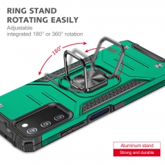 Full Body Protection Cell Phone Case With 360 Degree Rotating Holder For Samsung A03S US Shockproof Phone Case