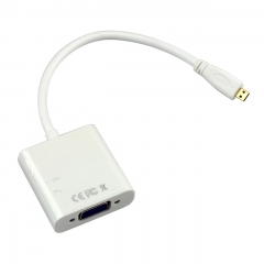 Micro HDMI Male to VGA Female Adapter Cable