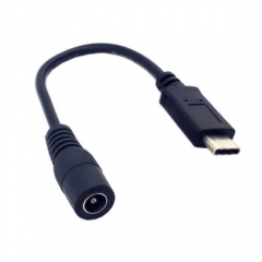 USB 3.1 Type C to DC 5.5 2.5mm  Extension Charge Cable