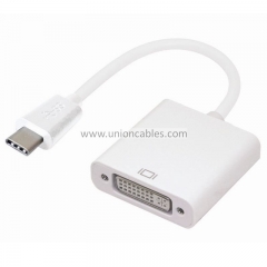 USB 3.1 Type-C Male to DVI 1080P Cable