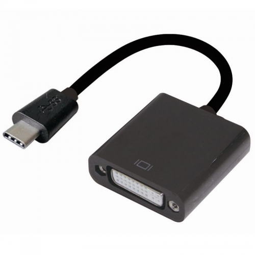 USB 3.1 Type-C Male to DVI 1080P Cable