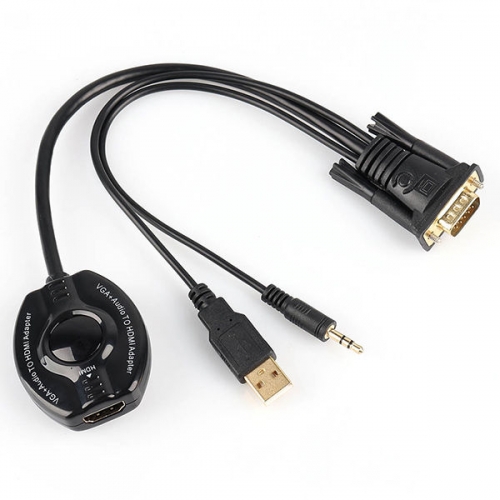 VGA Audio To HDMI Adapter Cable