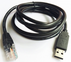 FTDI USB RJ45 Cisco Console Cable 1.8m- Black