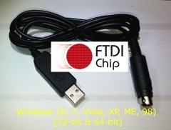 FTDI USB Programming Cable Mini Din 6pin