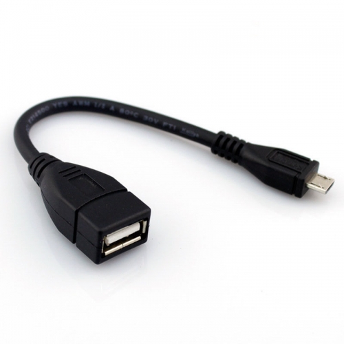 USB 2.0 A Female to Micro B Male Converter Cable