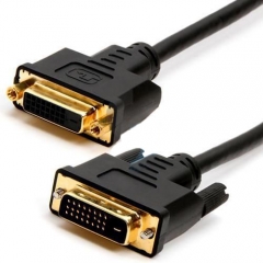 DVI-D Male to DVI-D Female M/F Extension Cable