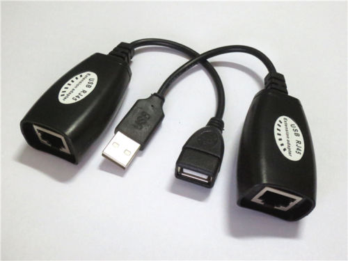 USB Extension Ethernet RJ45 Cat5e/6 Cable LAN Adapter