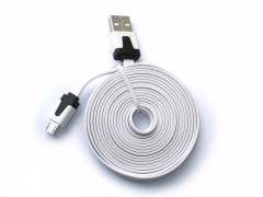 Flat Noodle Micro USB Charger Sync Cable Cord