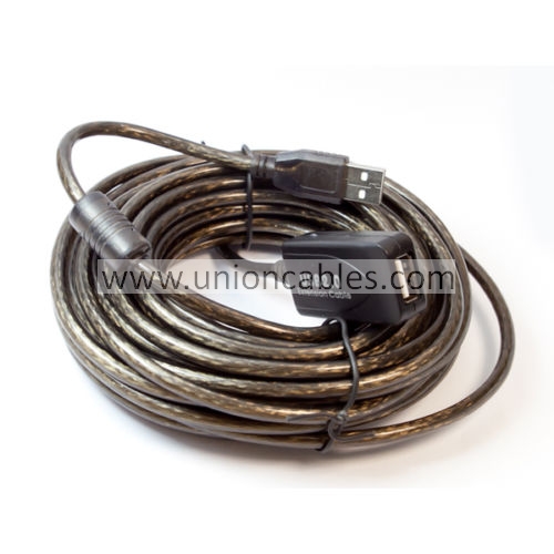 thumbnail image 2 of 5 Meter USB 2.0 Active Repeater Extension Cable - Booster For Longer Distance Connections 2 of 13
