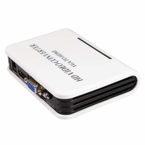 Audio VGA to HDMI HD HDTV Video Converter Box Adapter