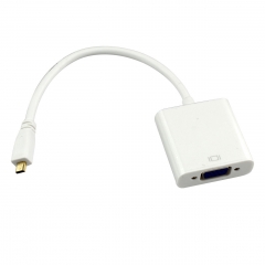 Micro HDMI Male to VGA Female Adapter Cable
