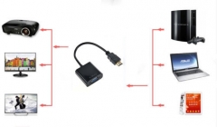 HDMI Male to VGA Female Video Adapter Cable