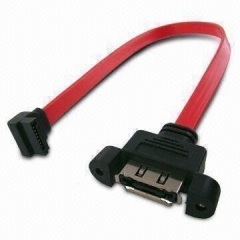 7p to 7p SATA Cable with eSATA 7p Shell and PE Inn...