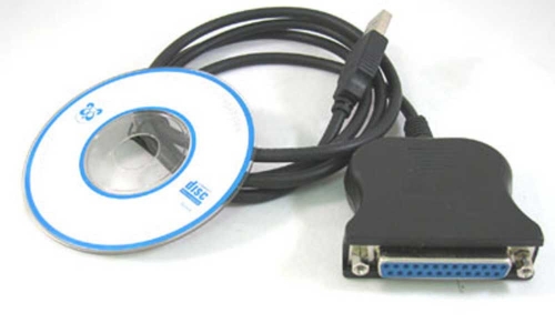 USB 2.0 To DB25 IEEE-1284 Parallel Printer Cable