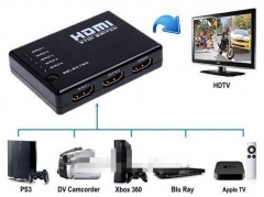 5 PORT HDMI Switch Selector Switcher Splitter