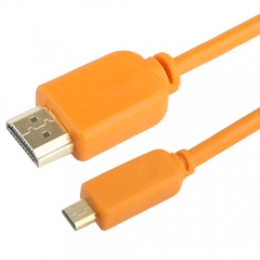 MICRO HDMI MALE TO HDMI 19 PIN CABLE
