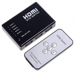 5 PORT HDMI Switch Selector Switcher Splitter