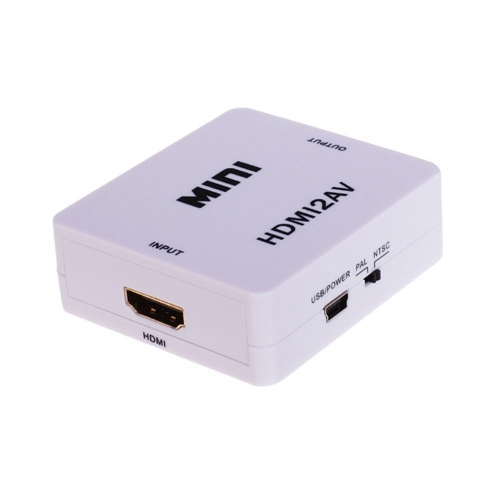 Mini Composite HDMI to RCA AV /CABS Adapter