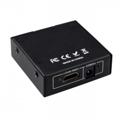 1in 2 Out HDMI Splitter Amplifier