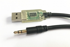 USB to RS232 with 2.5 mm audio jack Cable