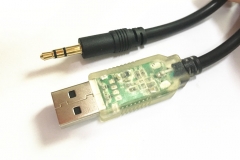 USB to RS232 with 2.5 mm audio jack Cable
