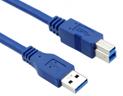 USB 3.0 A Male to B Male Cable Cord