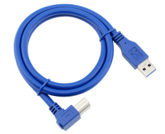 USB 3.0 A male to B male Right angle cable